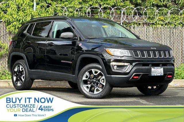 used 2018 Jeep Compass car, priced at $16,840
