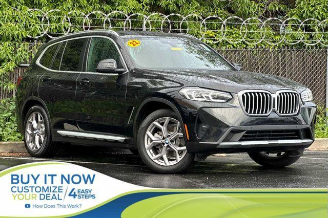 used 2022 BMW X3 car, priced at $27,624