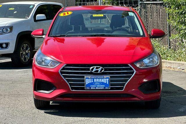 used 2021 Hyundai Accent car, priced at $13,330