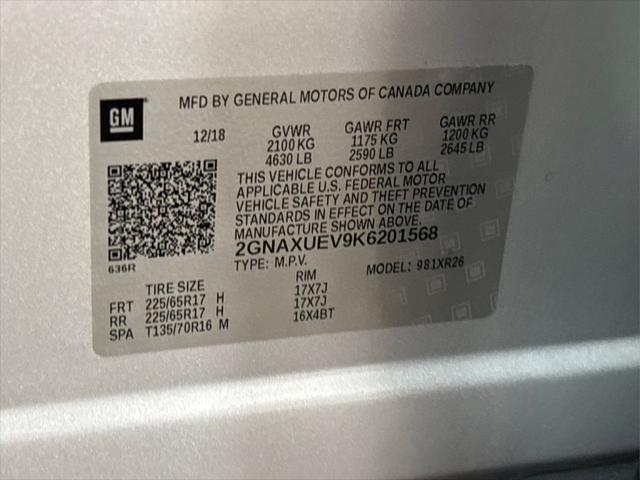 used 2019 Chevrolet Equinox car, priced at $17,990
