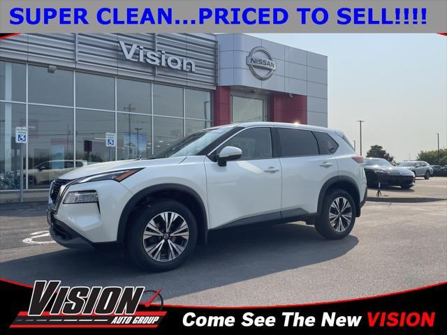 used 2021 Nissan Rogue car, priced at $24,497