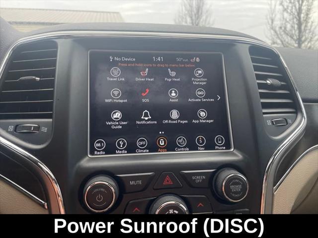used 2018 Jeep Grand Cherokee car, priced at $16,900