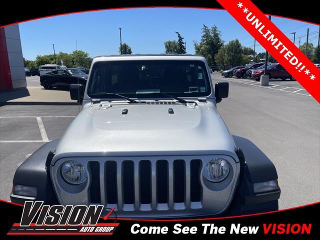 used 2022 Jeep Wrangler Unlimited car, priced at $33,997