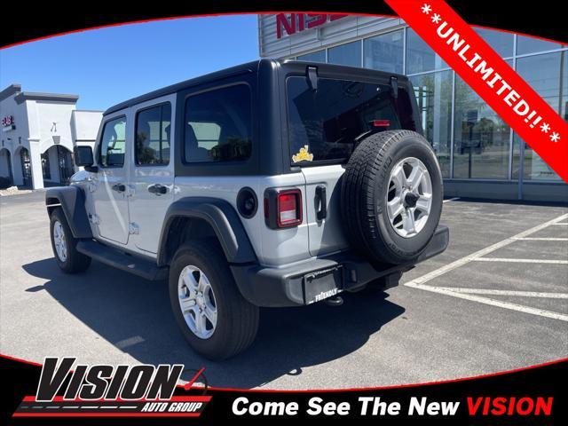 used 2022 Jeep Wrangler Unlimited car, priced at $33,997