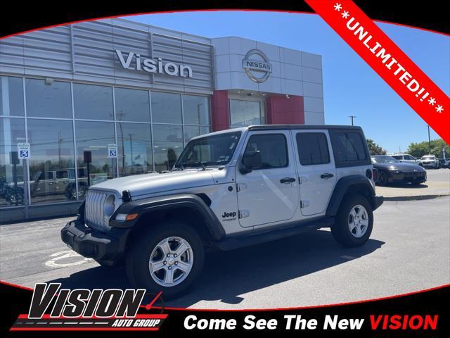used 2022 Jeep Wrangler Unlimited car, priced at $36,997