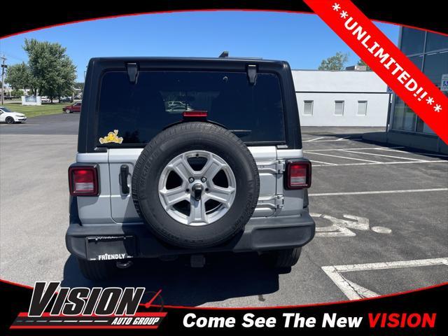 used 2022 Jeep Wrangler Unlimited car, priced at $33,997