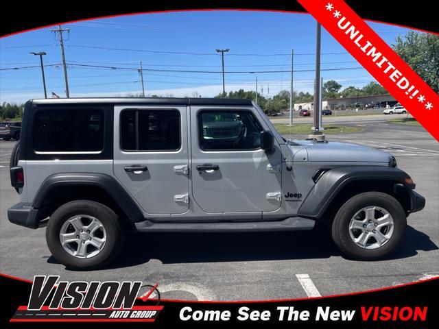 used 2022 Jeep Wrangler Unlimited car, priced at $33,997