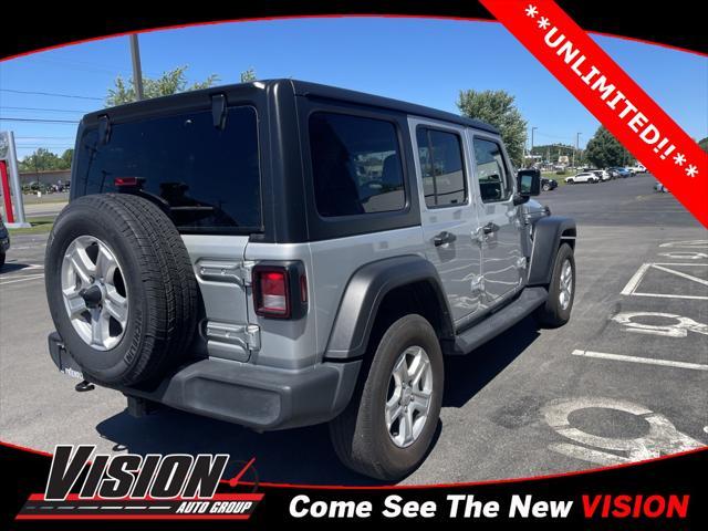 used 2022 Jeep Wrangler Unlimited car, priced at $33,997