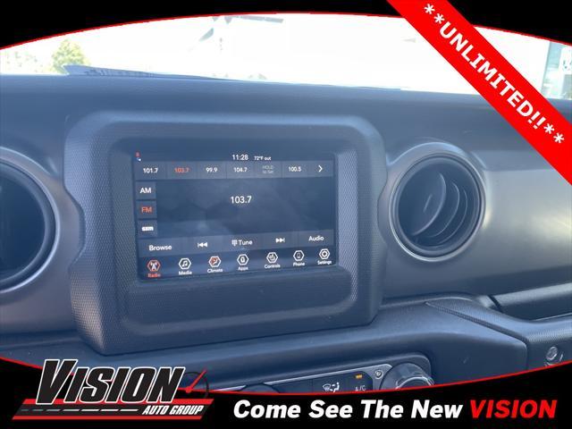 used 2022 Jeep Wrangler Unlimited car, priced at $33,997