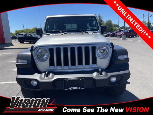 used 2022 Jeep Wrangler Unlimited car, priced at $33,997