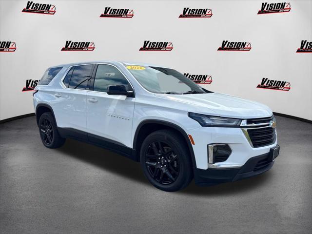 used 2022 Chevrolet Traverse car, priced at $27,349