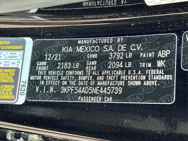 used 2022 Kia Forte car, priced at $19,419