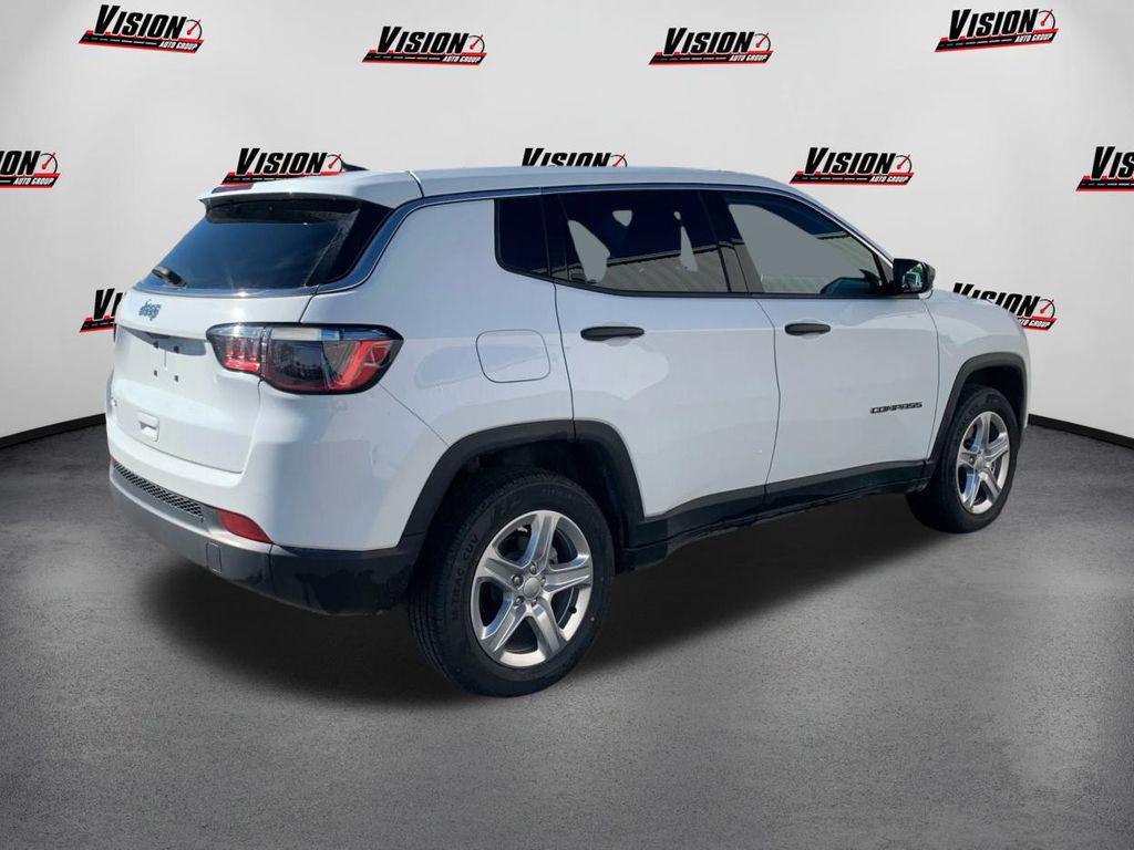 used 2023 Jeep Compass car, priced at $21,989