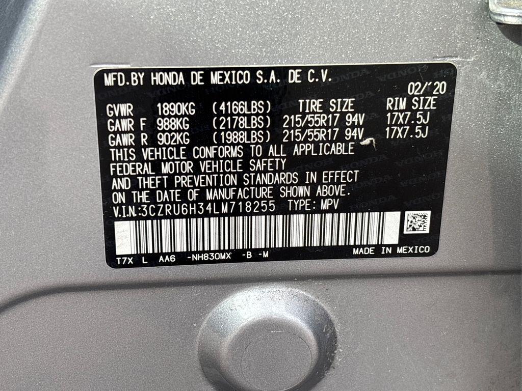 used 2020 Honda HR-V car, priced at $19,991