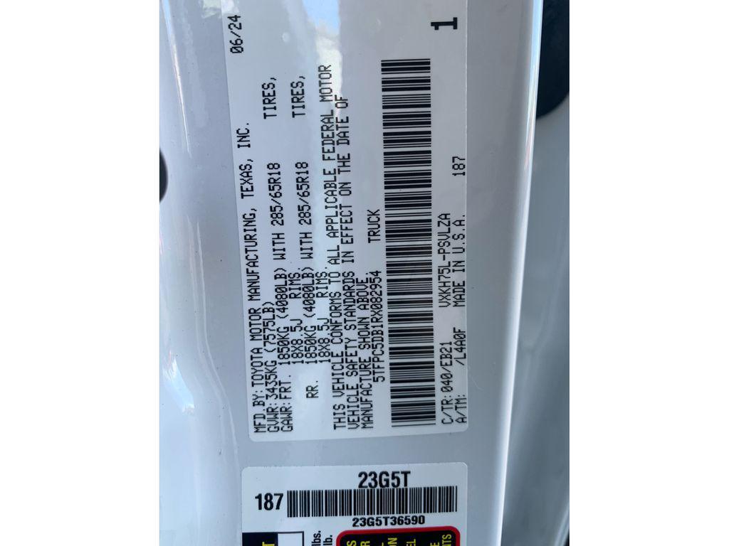 used 2024 Toyota Tundra Hybrid car, priced at $67,917