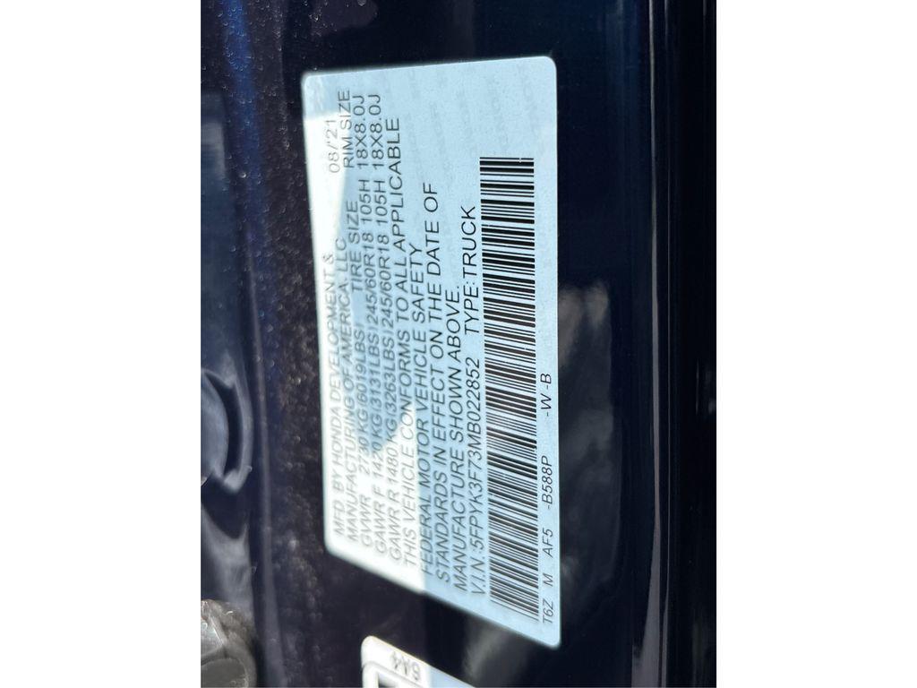 used 2021 Honda Ridgeline car, priced at $31,637