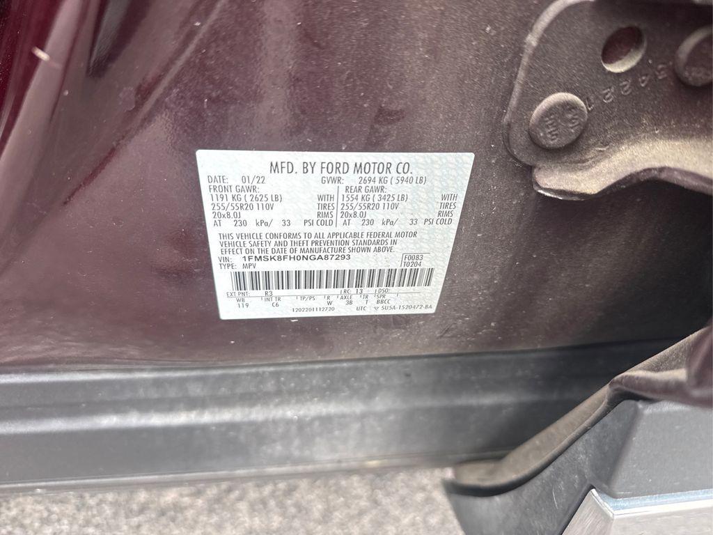 used 2022 Ford Explorer car, priced at $32,131