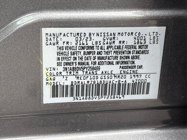 used 2023 Nissan Sentra car, priced at $22,939