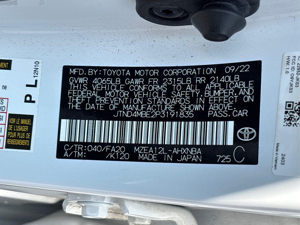 used 2023 Toyota Corolla car, priced at $23,046