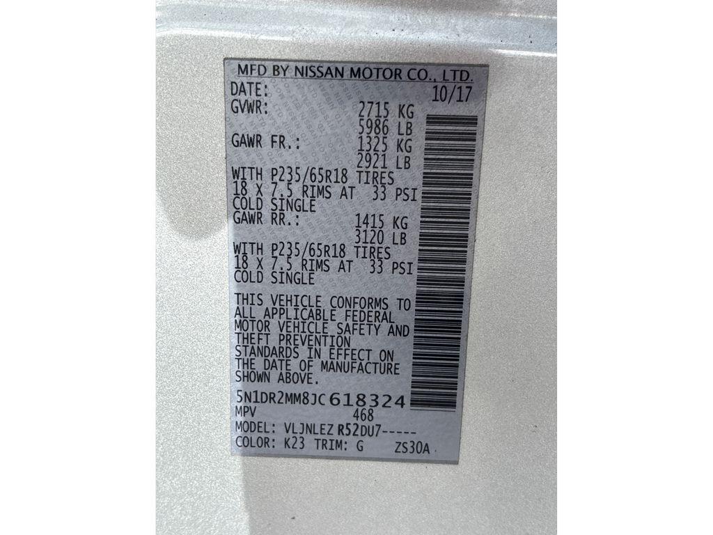 used 2018 Nissan Pathfinder car, priced at $15,698