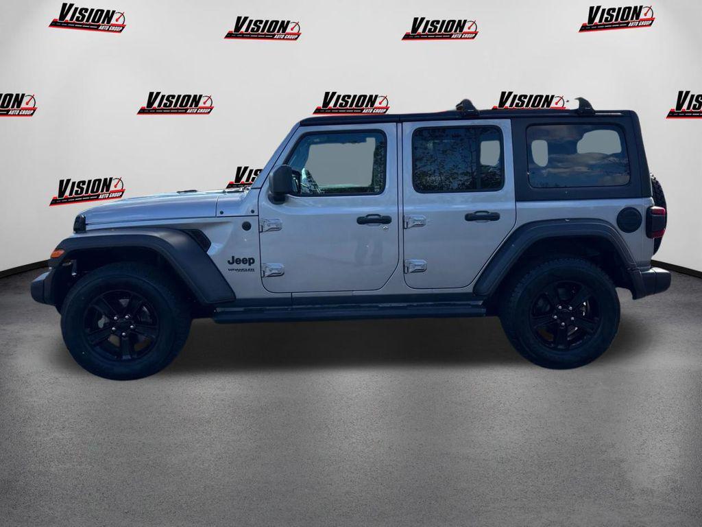 used 2021 Jeep Wrangler Unlimited car, priced at $24,697