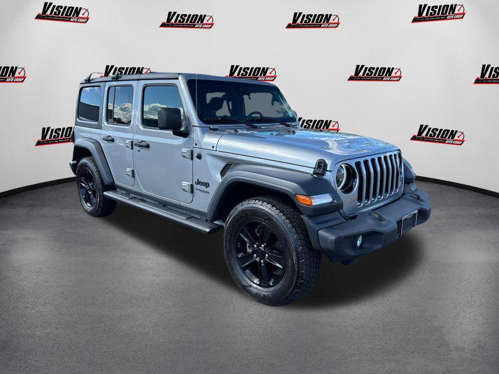 used 2021 Jeep Wrangler Unlimited car, priced at $24,697