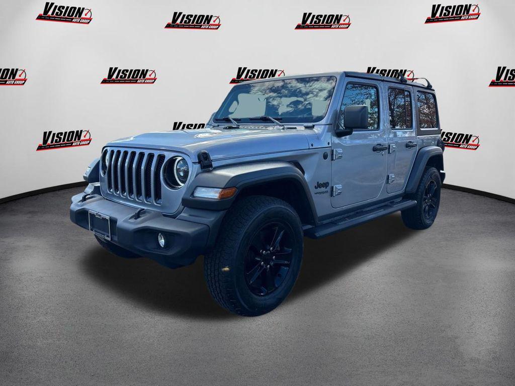 used 2021 Jeep Wrangler Unlimited car, priced at $24,697