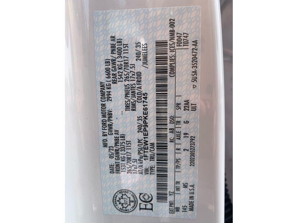 used 2023 Ford F-150 car, priced at $38,915