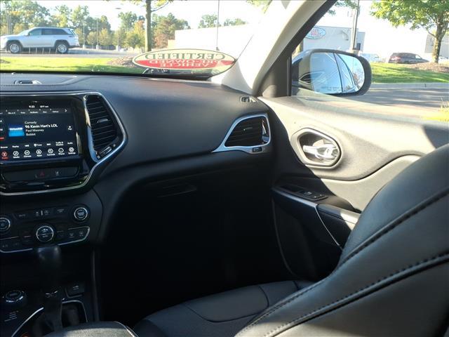 used 2022 Jeep Cherokee car, priced at $27,000