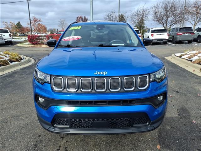 used 2022 Jeep Compass car, priced at $23,500