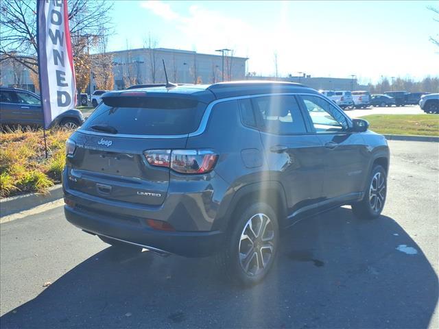 used 2023 Jeep Compass car, priced at $25,900