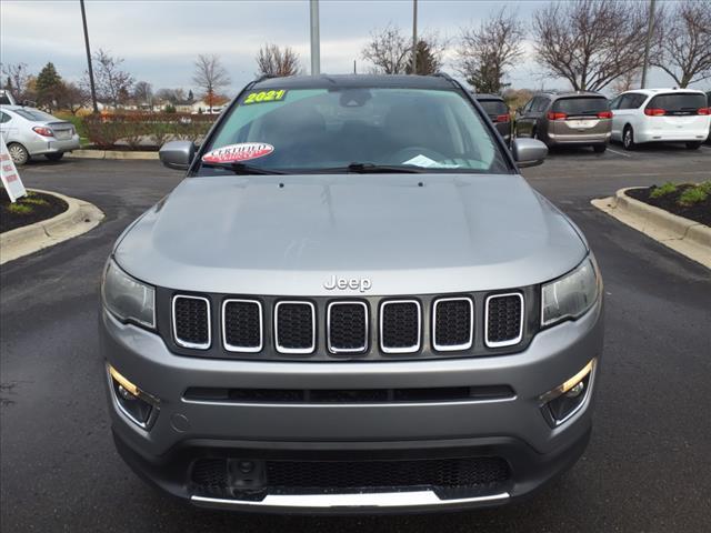 used 2021 Jeep Compass car, priced at $19,500