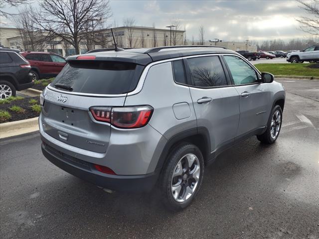 used 2021 Jeep Compass car, priced at $19,500