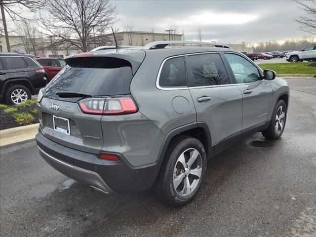 used 2021 Jeep Cherokee car, priced at $25,500