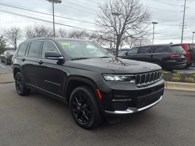 used 2021 Jeep Grand Cherokee L car, priced at $29,500