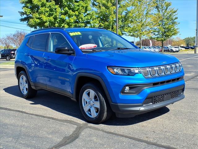used 2022 Jeep Compass car, priced at $22,900