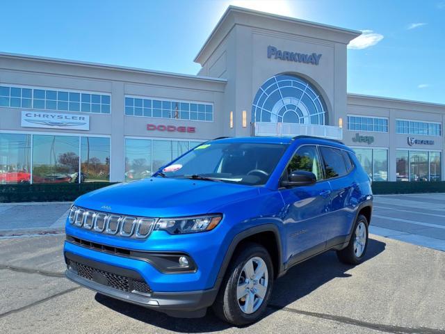 used 2022 Jeep Compass car, priced at $22,900