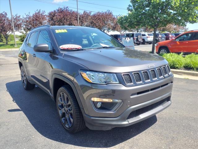 used 2021 Jeep Compass car, priced at $20,800