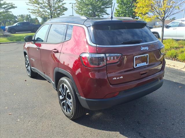 used 2022 Jeep Compass car, priced at $24,600