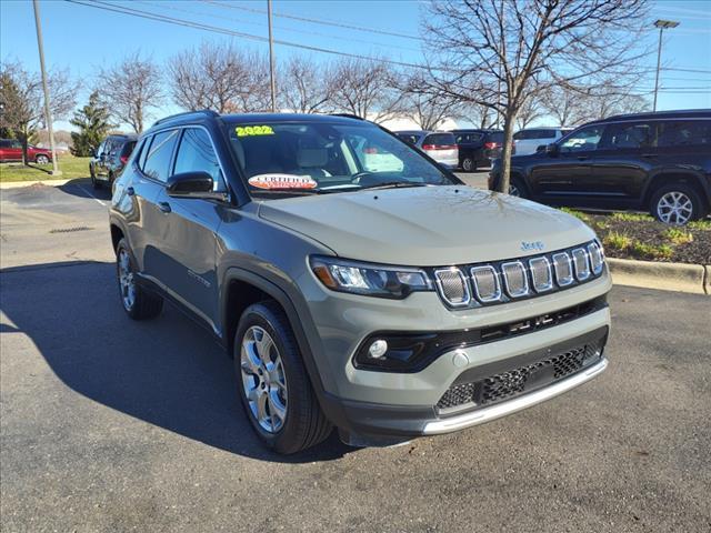 used 2022 Jeep Compass car, priced at $24,000