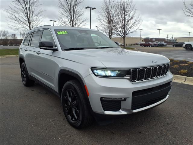 used 2021 Jeep Grand Cherokee L car, priced at $32,000