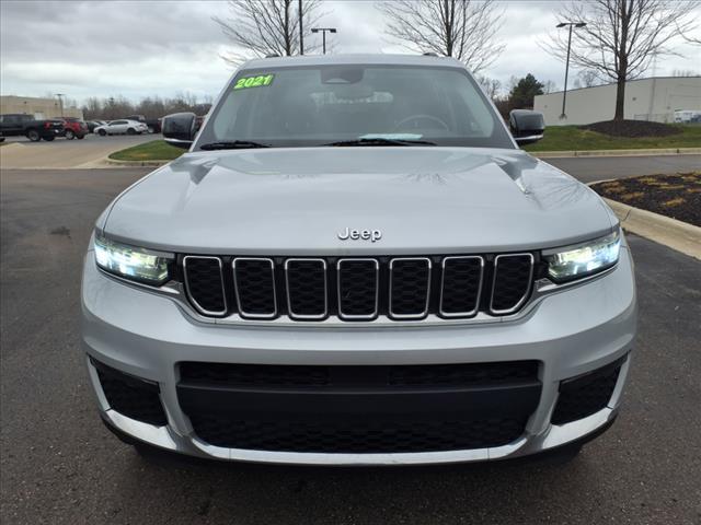 used 2021 Jeep Grand Cherokee L car, priced at $32,000