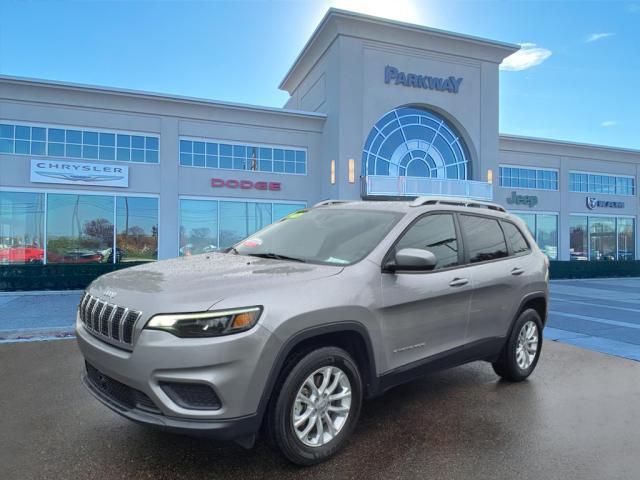 used 2021 Jeep Cherokee car, priced at $21,900