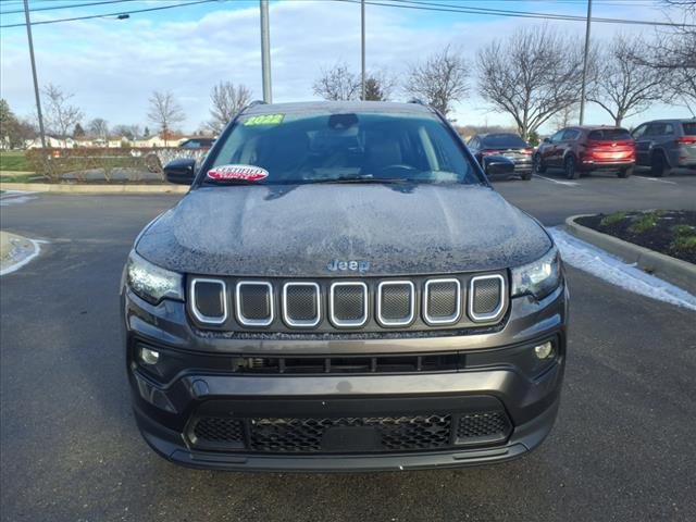 used 2022 Jeep Compass car, priced at $24,000