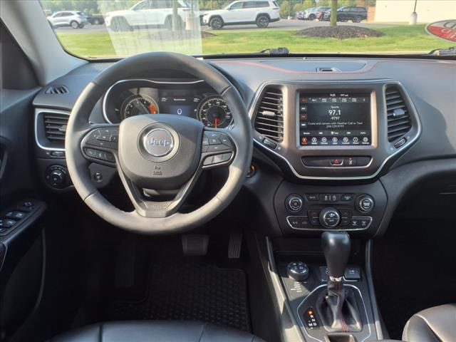 used 2022 Jeep Cherokee car, priced at $28,500