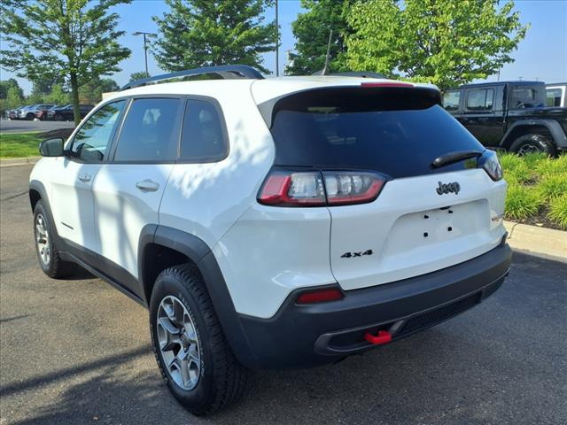 used 2022 Jeep Cherokee car, priced at $28,500