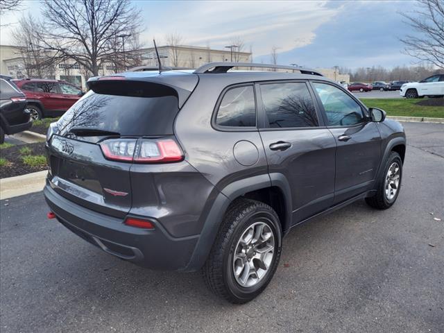 used 2021 Jeep Cherokee car, priced at $25,000