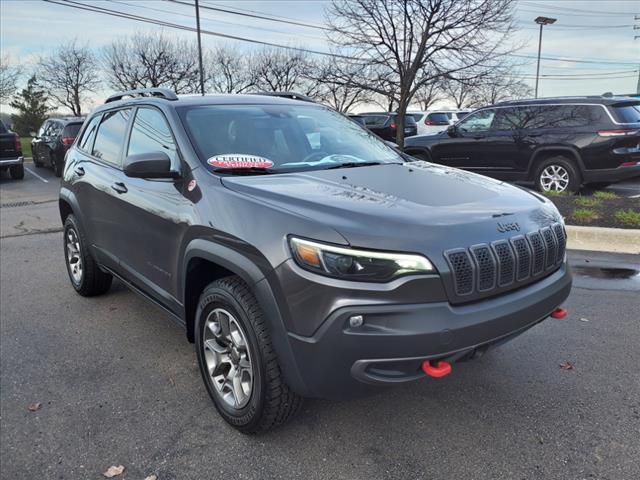 used 2021 Jeep Cherokee car, priced at $25,000