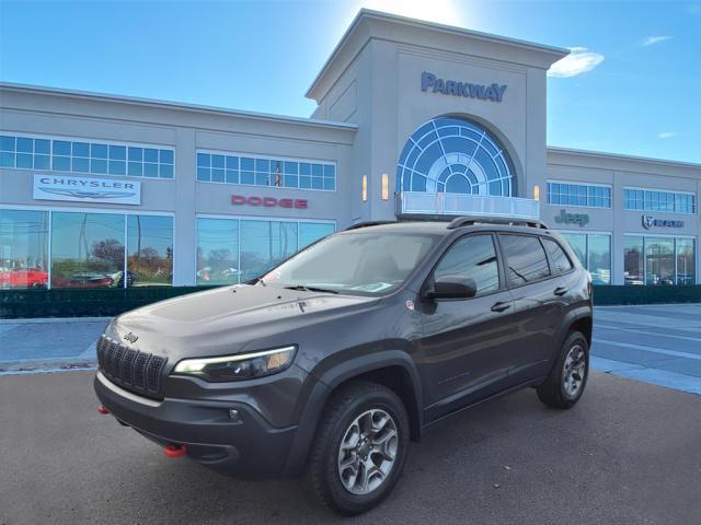 used 2021 Jeep Cherokee car, priced at $25,000