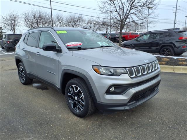 used 2022 Jeep Compass car, priced at $22,900